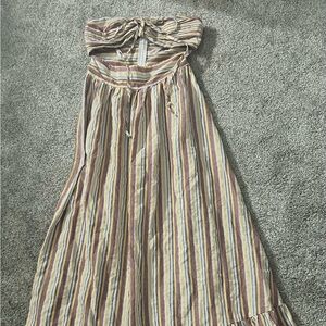 Striped Multicolor Maxi dress